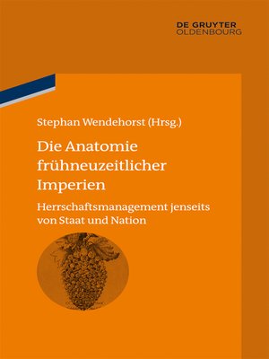 cover image of Die Anatomie frühneuzeitlicher Imperien